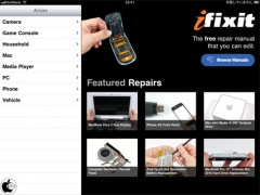 iFixitiPad用修理マニュアルアプリiFixit Repair Manualをリリース iPad App Store