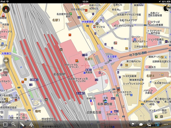 インクリメントp オンライン地図での音声ガイド付きナビゲーションや検索などが無料で利用出来る地図アプリ Mapfan をリリース Ipad App Store Macお宝鑑定団 Blog 羅針盤