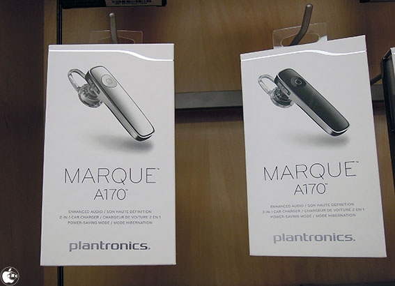 Apple Store Plantronics製bluetooth ヘッドセット Plantronics Marque A170 を販売開始 アクセサリ Macお宝鑑定団 Blog 羅針盤