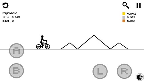 自転車アクションゲームアプリ Draw Rider を試す Ipad App Store Macお宝鑑定団 Blog 羅針盤