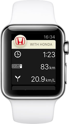 本田技研工業 Apple Watchに対応したios用インターナビ連携アプリ With Honda をリリース Watch App Macお宝鑑定団 Blog 羅針盤