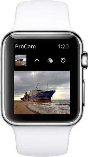 Samer Azzam Apple Watchに対応したios用カメラアプリ Procam 2 5 5 1 をリリース Watch App Macお宝鑑定団 Blog 羅針盤
