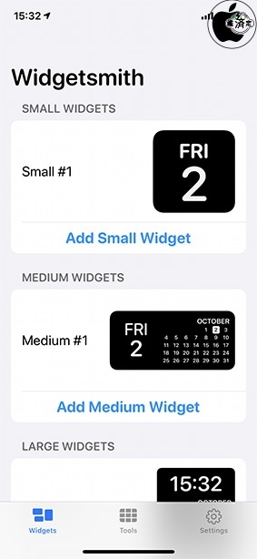 ウィジェットアプリ Widgetsmith を試す Iphone App Store Macお宝鑑定団 Blog 羅針盤