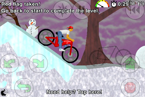 自転車ゲームアプリ Bike Or Die 2 Lite Edition を試す Iphone App Store Macお宝鑑定団 Blog 羅針盤