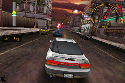 レーシングゲームアプリ Need For Speed Undercover を試す Iphone App Store Macお宝鑑定団 Blog 羅針盤