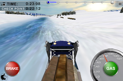 トラックゲームアプリ Ice Road Truckers Lite を試す Iphone App Store Macお宝鑑定団 Blog 羅針盤