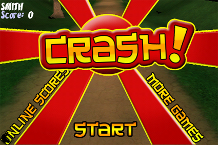 一輪車ゲームアプリ Crash を試す Iphone App Store Macお宝鑑定団 Blog 羅針盤