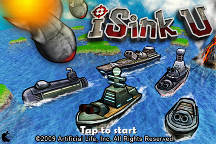 被弾していない戦艦を動かせる海戦ゲームアプリ Isink U を試す Iphone App Store Macお宝鑑定団 Blog 羅針盤