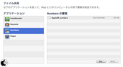 Ipad専用表計算アプリ Numbers For Ipad を試す Ipad App Store Macお宝鑑定団 Blog 羅針盤