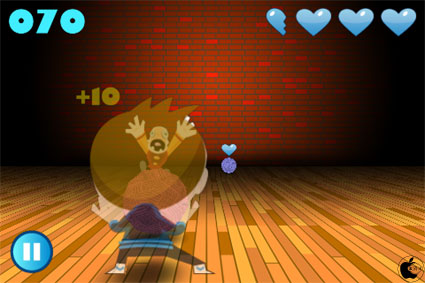 ドッジボールゲームアプリ Danger Dodgeball を試す Iphone App Store Macお宝鑑定団 Blog 羅針盤