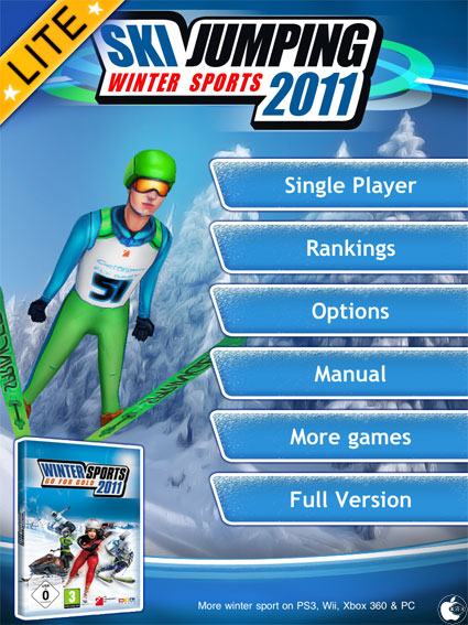 スキージャンプゲームアプリ Ski Jumping Lite Winter Sports 11 を試す Ipad App Store Macお宝鑑定団 Blog 羅針盤