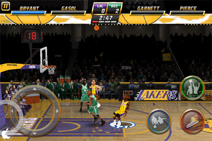 バスケットボールゲームアプリ Nba Jam By Ea Sports を試す Iphone App Store Macお宝鑑定団 Blog 羅針盤