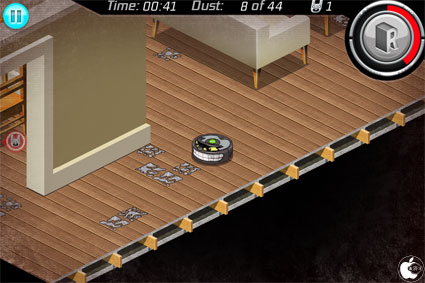 掃除機ロボット ルンバゲームアプリ Roomba Revenge を試す Iphone App Store Macお宝鑑定団 Blog 羅針盤