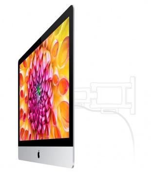 Apple、VESAマウントアダプタ搭載iMac「iMac (Late 2012) with