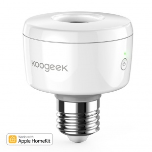 Aoputek-jp、HomeKit対応電球ソケット「Koogeek スマートランプソケット Apple HomeKit対応」を、クーポンコード適用にて30%オフで販売中  | プロモーション | Mac OTAKARA