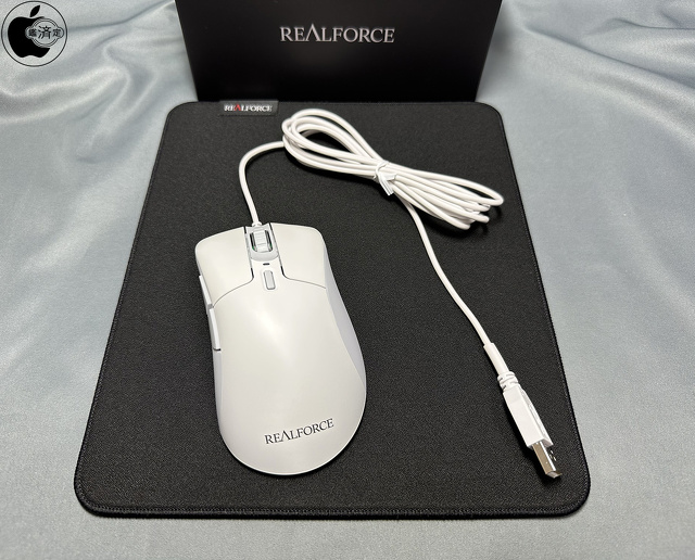 東プレのREALFORCEブランドのマウス「REALFORCE RM1 Mouse」がMacに 