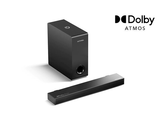 Amazon、ULTIMEAのDolby Atmos対応2.1chサウンドバー「Nova S50」を