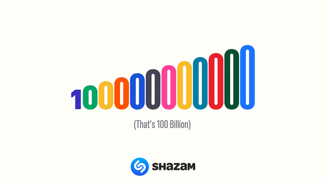 Shazamが1,000億曲の楽曲認識を達成