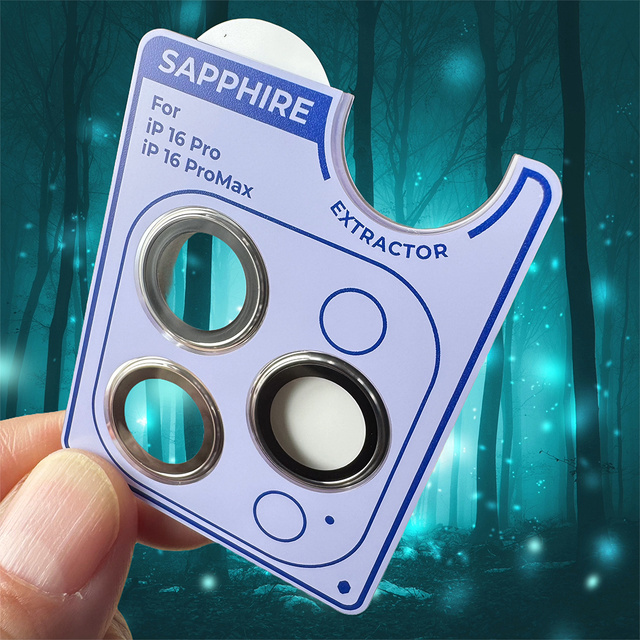 SAPPHIRE CAMERA LENS PROTECTORS for iPhone 16 Pro/Pro Max